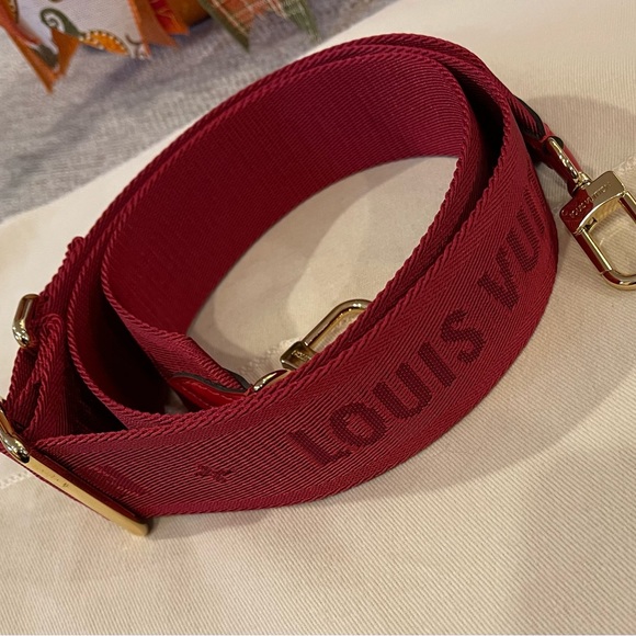 SOLD Louis Vuitton Multi Pochette Red Bandouliere - Picture 7 of 15